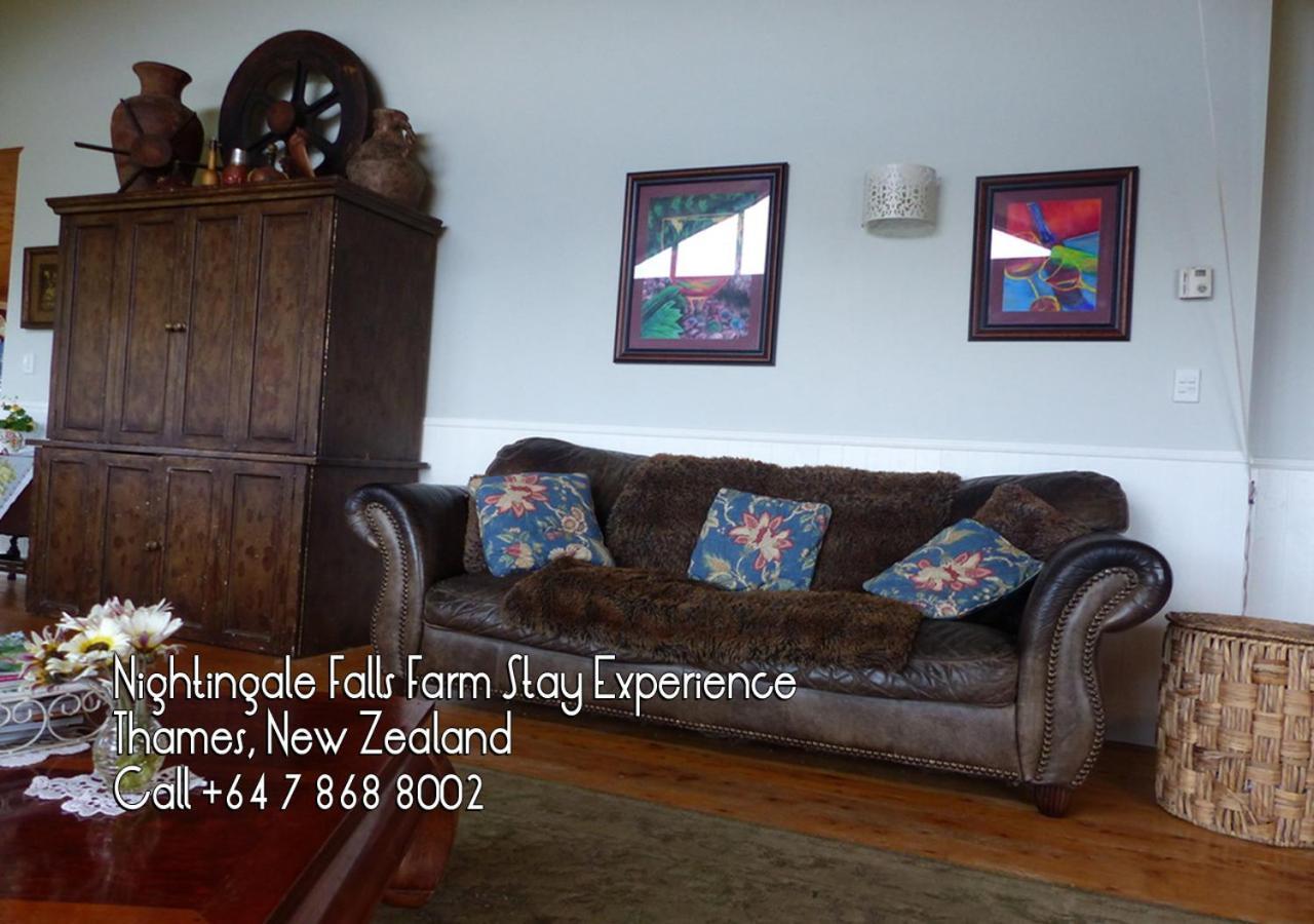 Nightingale Falls Farm Stay Retreat Thames Exteriör bild